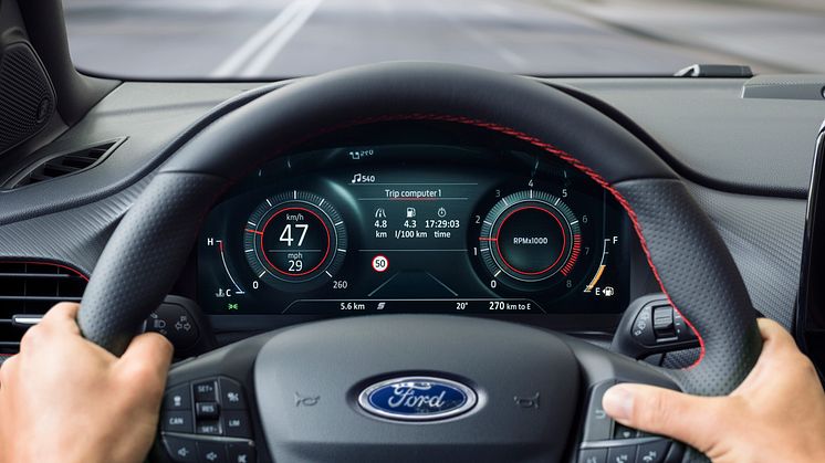 Ford Puma Cluster