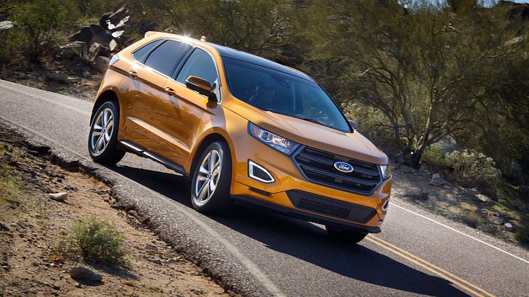 Nye Ford Edge har sin Europa-debut på den internasjonale bilutstillingen i Frankfurt.