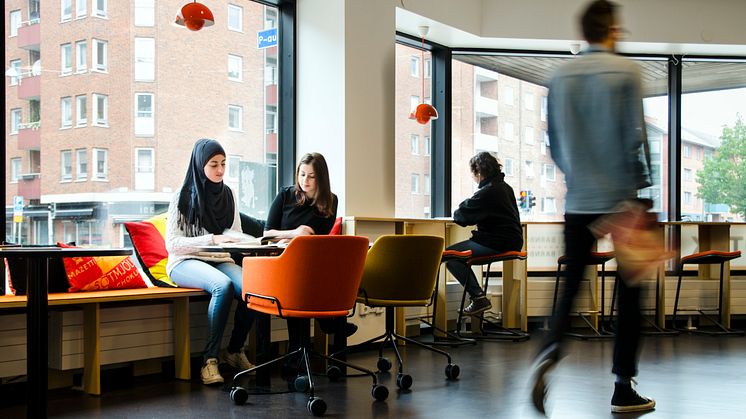 Malmö har ett bibliotek på Möllevången