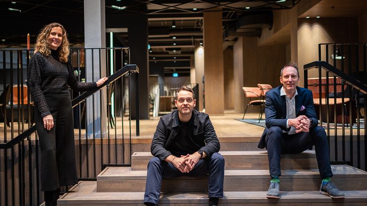 Husvert -  Heidi Thorkildsen Moe, markedsansvarlig for Ö Oslo - Andreas Aichberger og kommersielt ansvarlig for Ö - Jørgen Christoffer Flaa