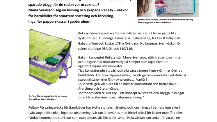 Ordning i klädkaoset