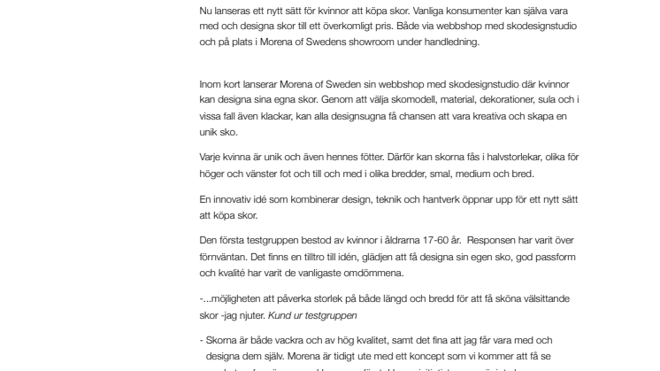 Designa dina egna skor  