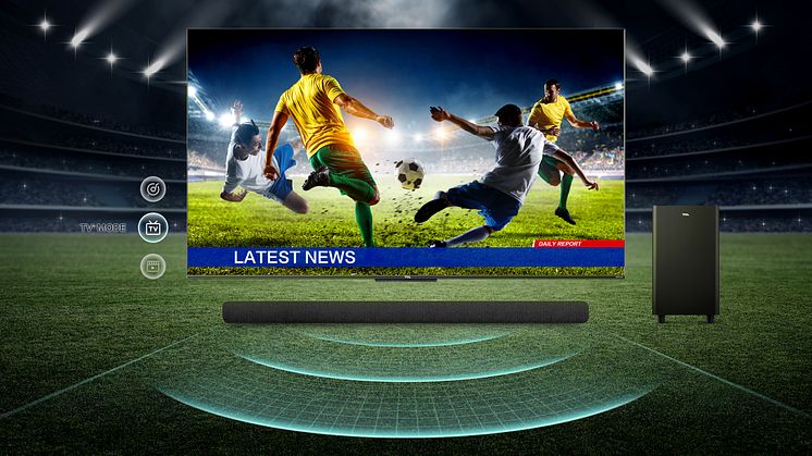 TCL presenterar sin nya kraftfulla soundbar TS8132