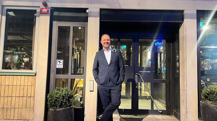 Raymond Almert tar över som hotelldirektör för Best Western and hotel