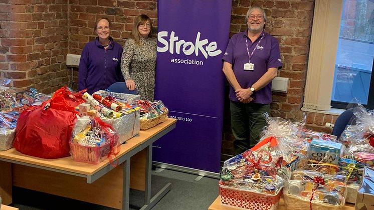 ​Heywood stroke survivor donates hampers to help others this Christmas