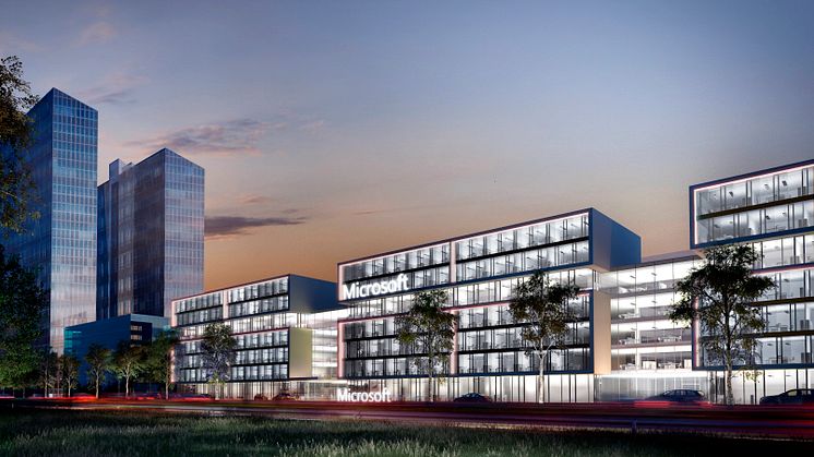 Colliers förmedlar nytt HQ åt Microsoft i München