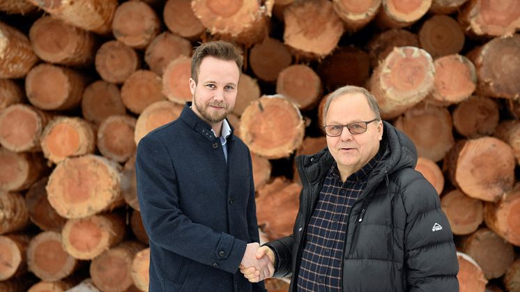 Magnus Larsson har de senaste tre åren, som vice VD, arbetat brett över hela verksamheten, sida vid sida med sin far, Olle Larsson. Foto: Anneli Morelius.