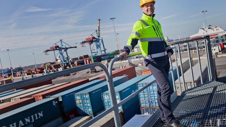 Vi har arbetat hårt under flera år för att förbättra vår flexibilitet och service på järnvägen, säger Magnus Lundberg, Kommersiellt ansvarig på APM Terminals Gothenburg