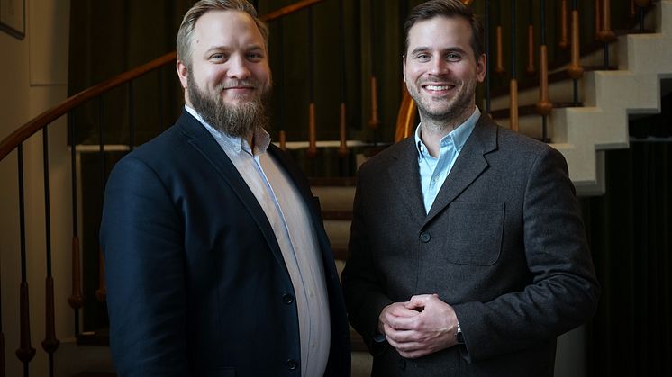 Från vänster: Love Bergström, Hampus Holmgren (foto: Diana Molinsky)