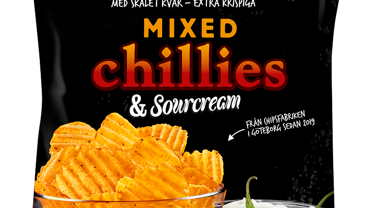 Estrella Mixed Chillies & Sourcream 2019 Packshot