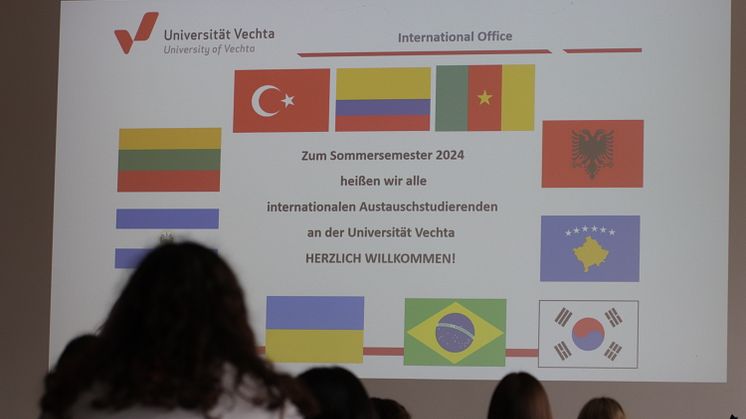 Universität Vechta begrüßt internationale Austauschstudierende für das Sommersemester 2024