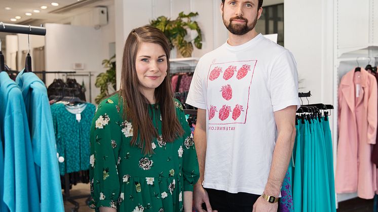 Maria Backlund och André Lago