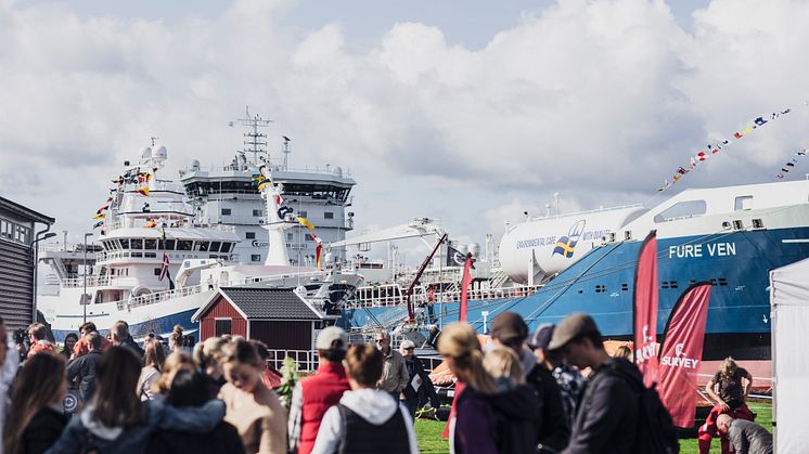 2000 elever, lärare samt studie- och yrkeslärare besökte Donsö utanför Göteborg för att lära sig mer om sjöfartsbranschen och dess mycket stora rekryteringsbehov. Dessutom gästades dagen av utbildningsminister Anna Ekström. 