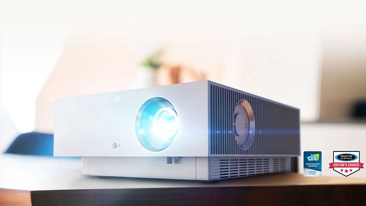 LG lanserar trio med 4K-projektorer för underhållning och arbete