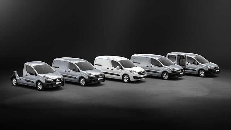 Peugeot visar ny generation av populära Partner Skåp 