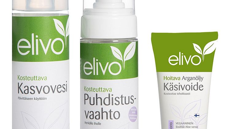 Avainlippumerkitty kotimainen Elivo kosmetiikka - osta työtä Suomeen!