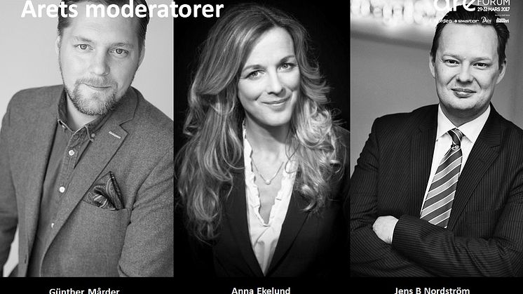 Succémoderatorerna kommer tillbaka till Nordens Davos 29-31 mars!