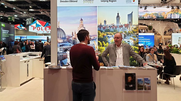 Internationale Tourismusbörse Berlin 2023 - Stand der LEIPZIG REGION - Foto: Andreas Schmidt