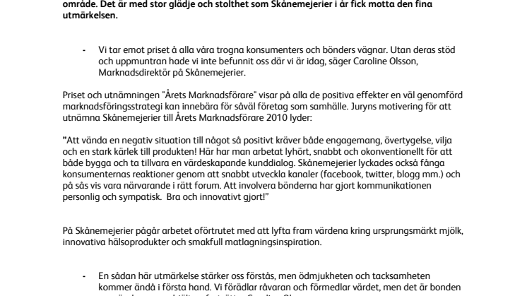 Skånemejerier på prispallen igen