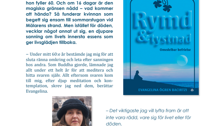 Om rymd och tystnad som skapar liv