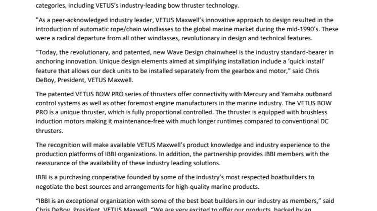 VETUS Maxwell awarded Certified Supplier for IBBI_FINAL.approved.pdf