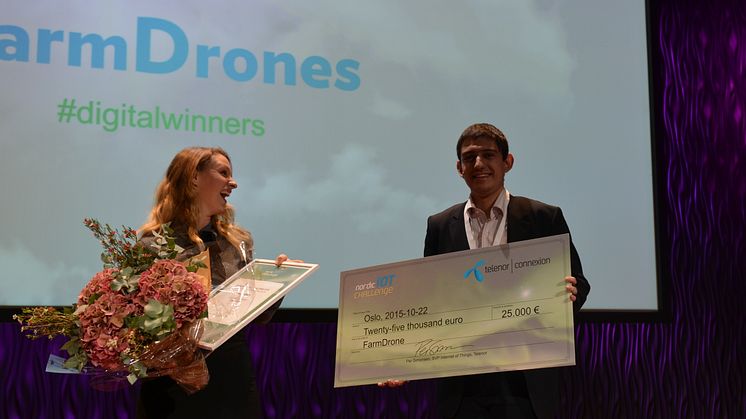 Nordic IoT Challenge 2015 winner FarmDrones