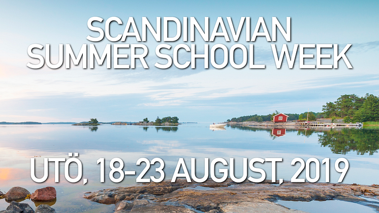 Datum satt för nästa upplaga av Scandinavian Summer School Week!