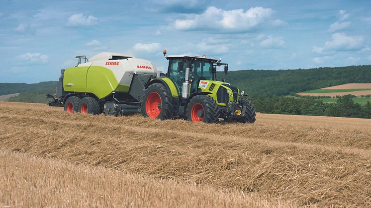 CLAAS nya traktor ARION 660 premiärvisas på Milamässan i Malmö. Foto: CLAAS