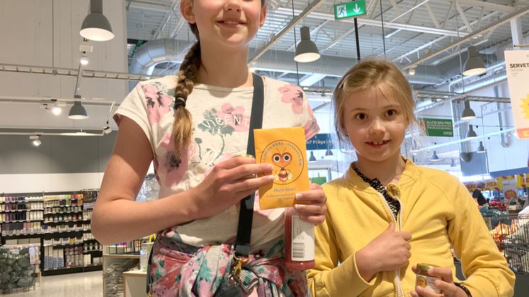 Kunder på Coop Forum Visby