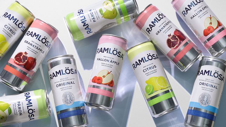 Ramlösa presenterar ny design grundad i lång tradition 