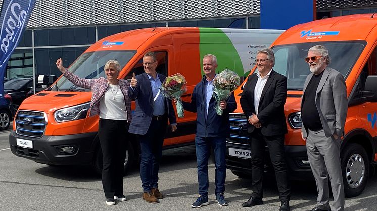 Ford E-Transit Norgespremiere 2022