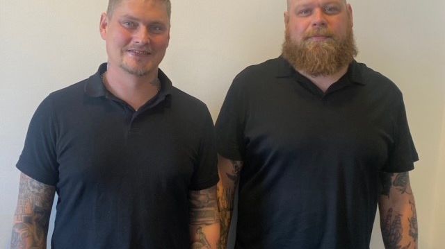 Mathias Sollengren och Mika Korpilahti.