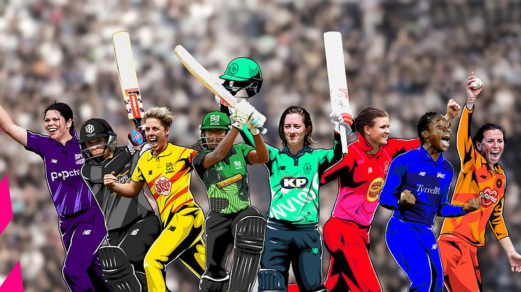 From the left: Alice Davidson-Richards, Mignon du Preez, Elyse Villani, Stafanie Taylor, Rachael Haynes, Jess Jonassen, Deandra Dottin, Georgia Elwiss
