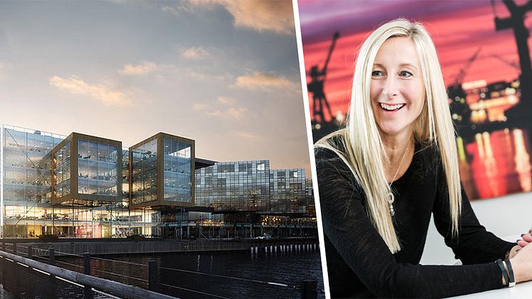 Kontorshuset Blenda på Lindholmen och Helen Sandberg, Castellum