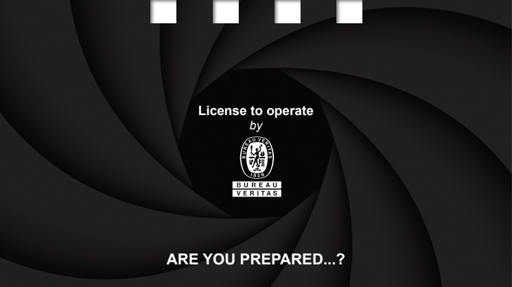 License to operate - indgå samarbejde med Bureau Veritas HSE