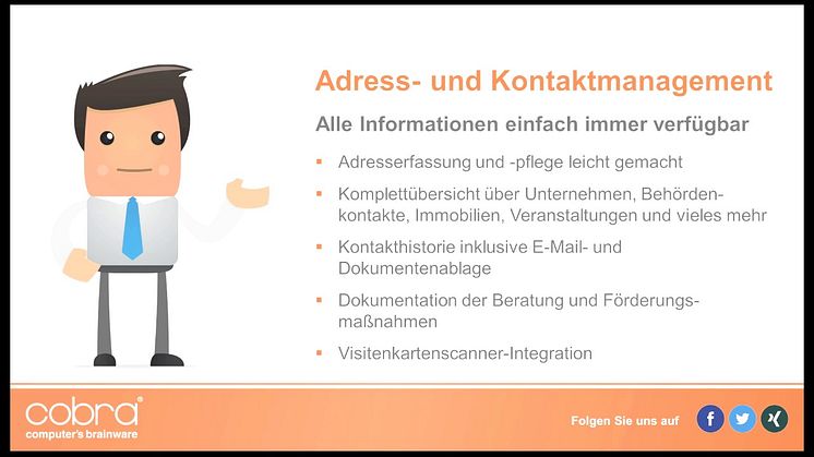 cobra CRM für Wirtschaftsförderungen - Film