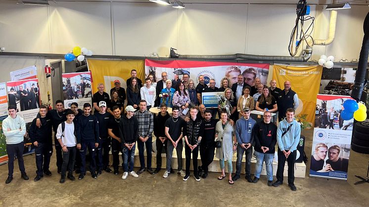 Rönnowska skolan i Helsingborg certiferat Motorbranschcollege