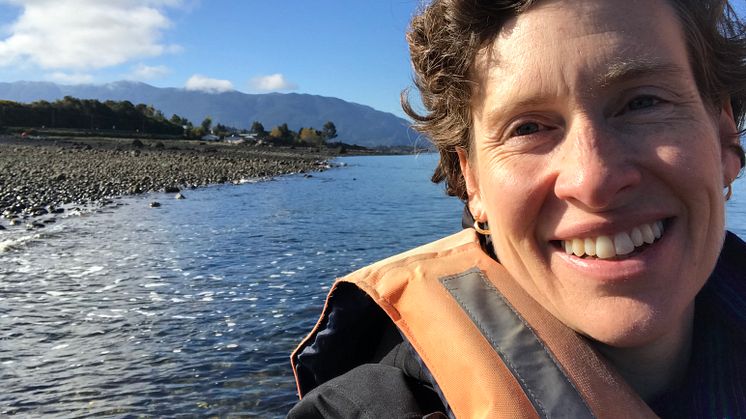 U.S. ocean scientist Sarah Cooley says a lighter human footprint is needed to escape the single use plastic tsunami and climate crisis threats to planetary health.