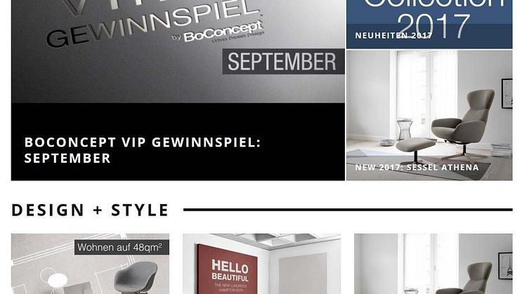 BoConcept-Experience-Blogs starten Relaunch