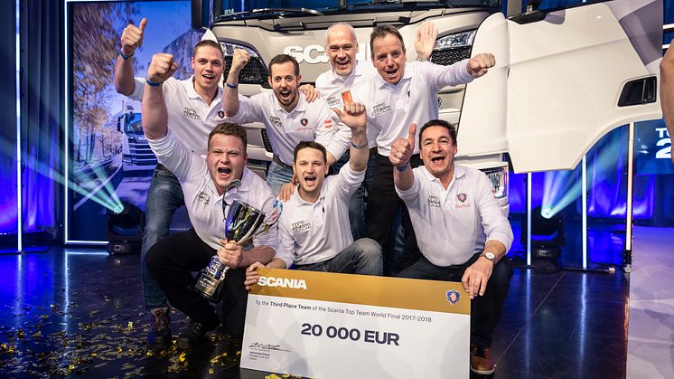 Das Werkstatt-Team aus Tirol schaffte es zum ersten Mal unter die Top 3.