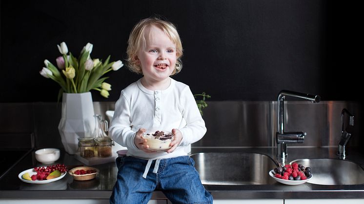 Safari yoghurt med friske bær