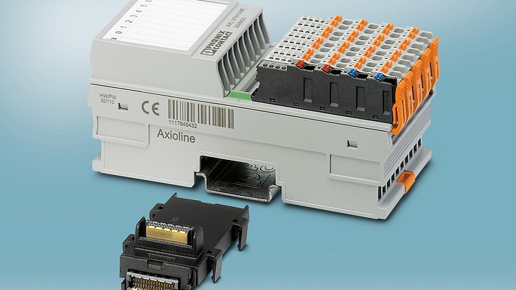 Termoelement mätning med AXIO realtids I/O från Phoenix Contact