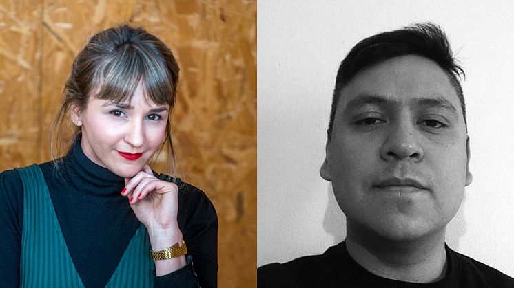 Amila Puzić och Oscar Ramos.