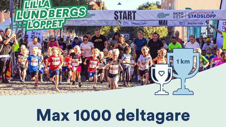 Årets upplaga av Lilla Lundbergsloppet slår nytt deltagarrekord och börjar närma sig 1000 anmälda barn. Den 23 augusti går loppet av stapeln. 