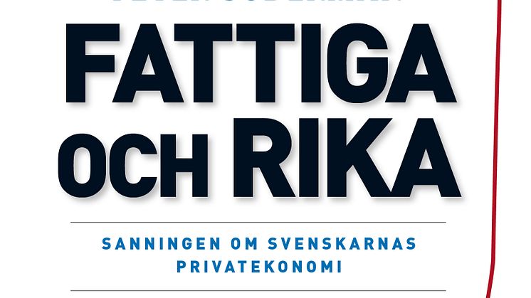 Omslag till boken Fattiga och rika av Peter Söderman
