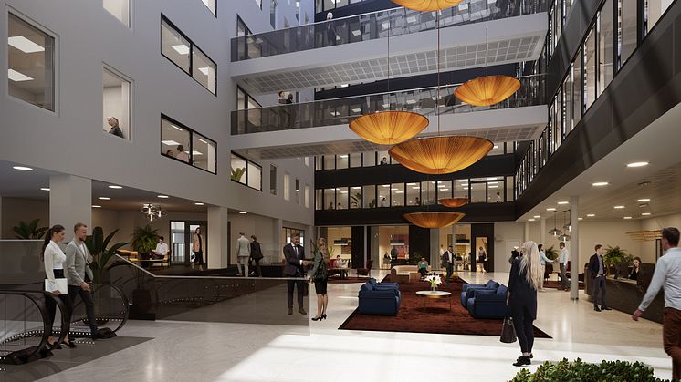 Knowit hyr 4 500 kvadrat  när Sveavägen 20 uppgraderas