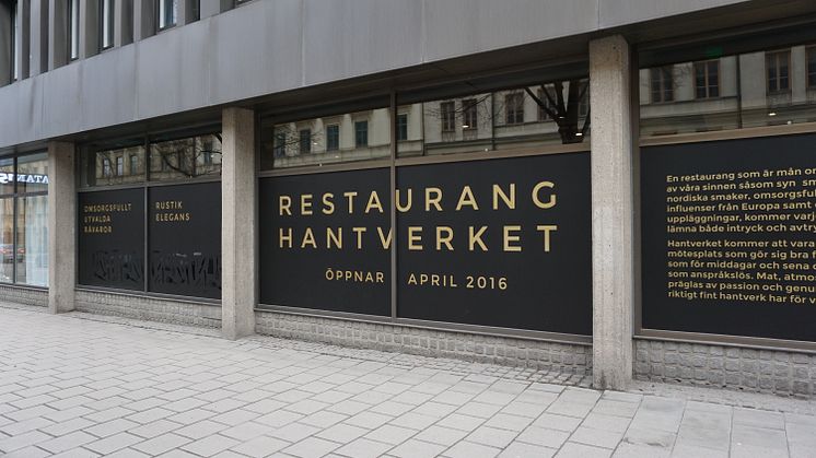 Restaurang Hantverket fasad