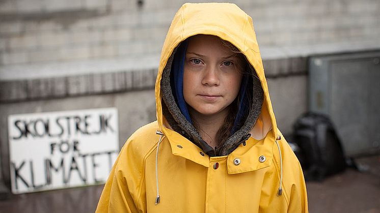 Föreläsning om de faktiska effekterna av Greta. Foto: Anders Hellberg, CC BY-SA 4.0