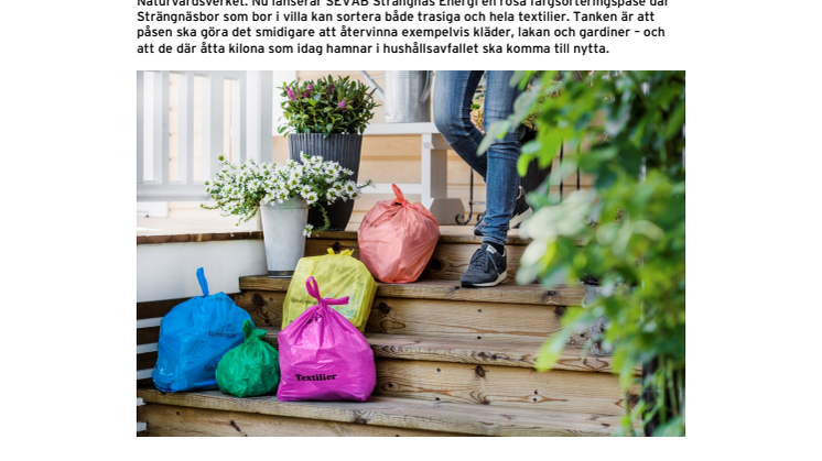 Ny färgsorteringspåse ger textilierna en andra chans