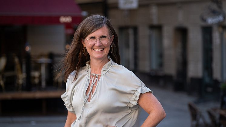 Märta Stenevi valdes på söndagen till nytt språkrör för Miljöpartiet. Foto: Miljöpartiet